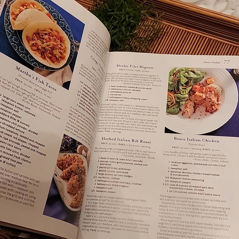 Taste of Home Cookbook
